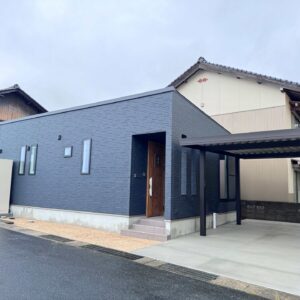 【施工実例】暮らしやすさが１番　自分サイズの可愛い平屋